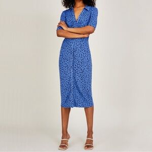 Monsoon Button Through Jersey Shirt Dress